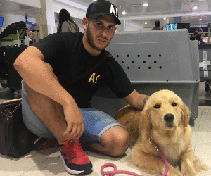 Marly crossed borders with Animal Cargo