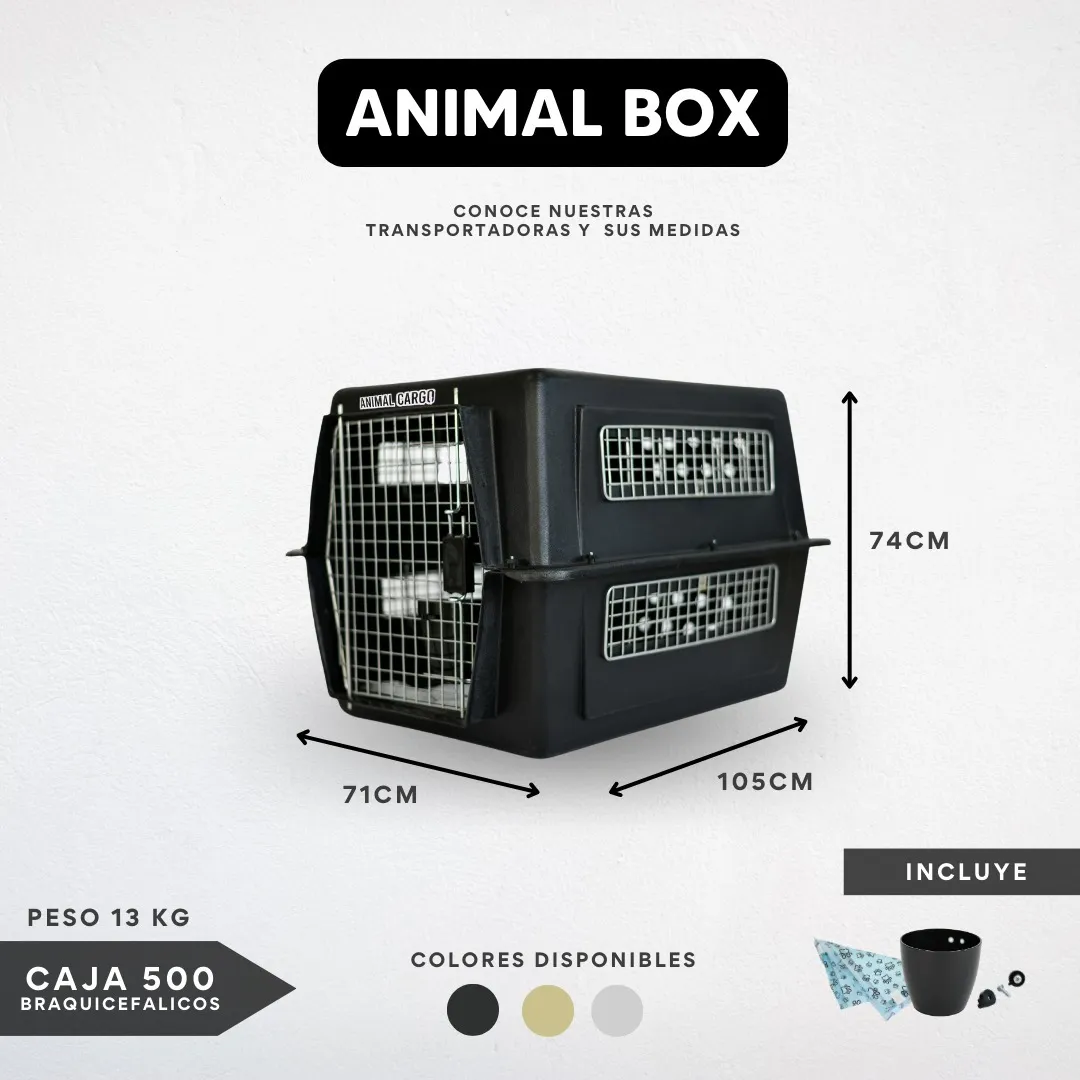 Animal Cargo Box Braquicéfalos